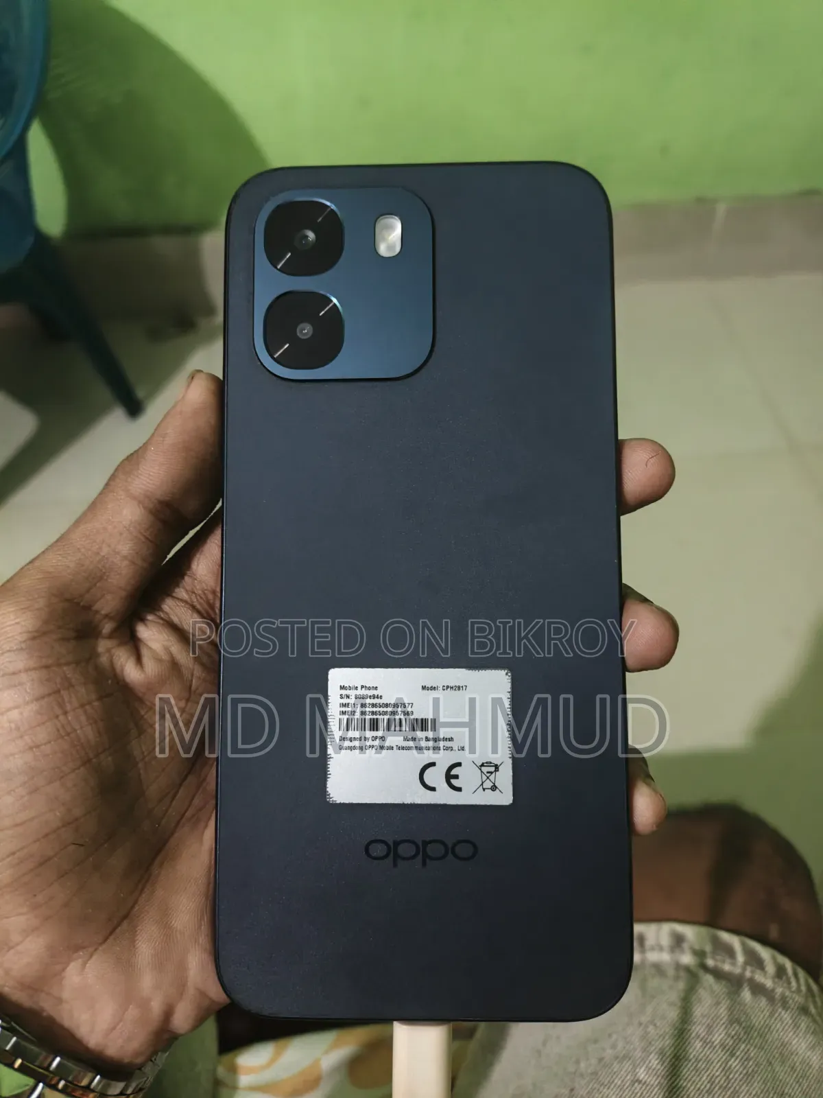 New Oppo A6 128 GB Blue