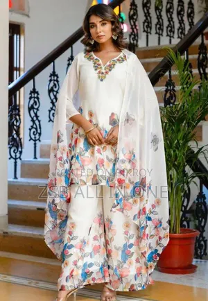 Georgette Western Three Piece