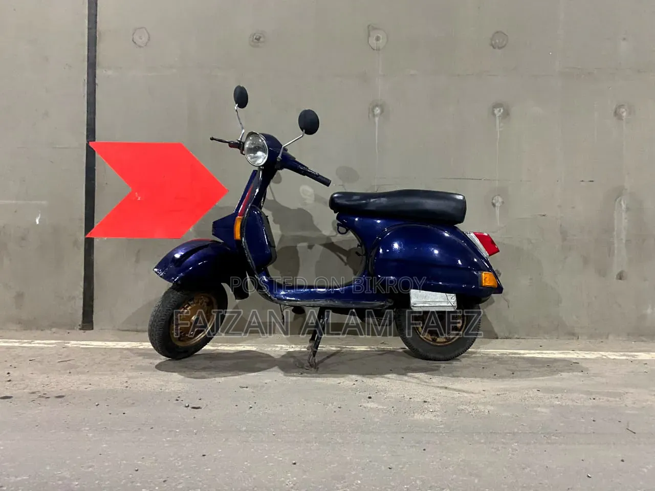 Vespa 150 1987 Blue