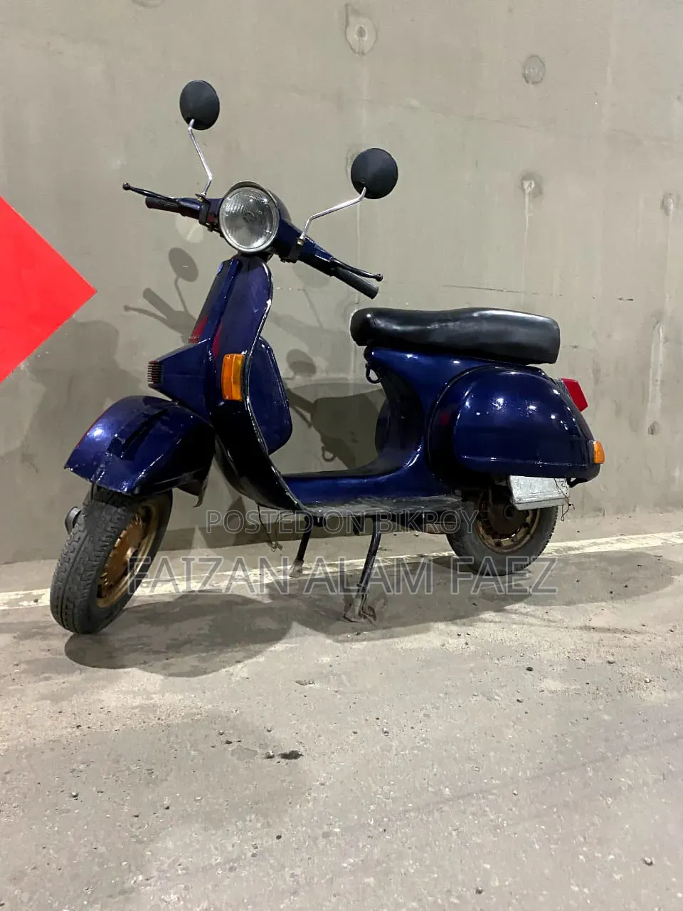 Vespa 150 1987 Blue