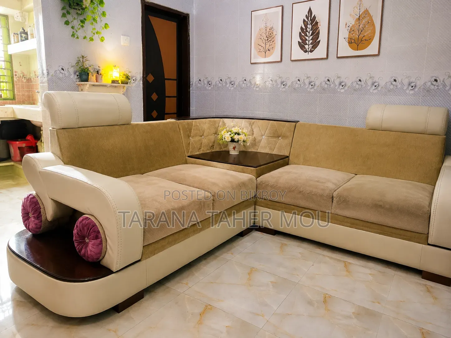 Luxury L-Shaped Corner Sofa