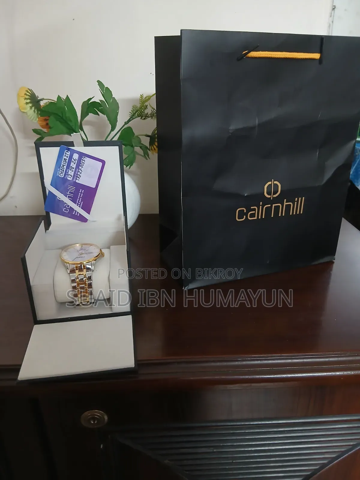Cairnhill Florence (CH597ZA 2T WH MT) Men's Watch - Brand New