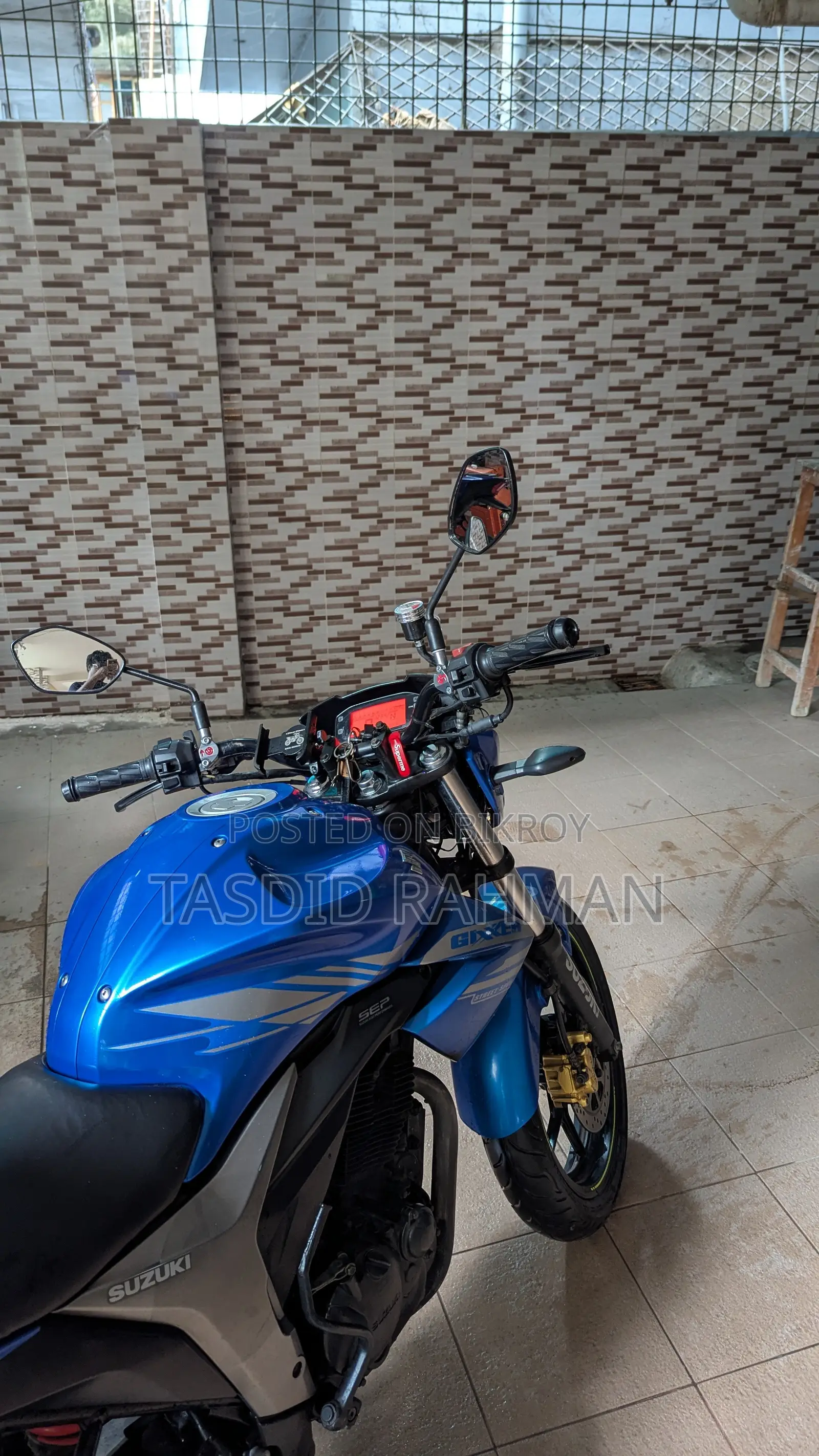 Suzuki Gixxer 2016 Blue
