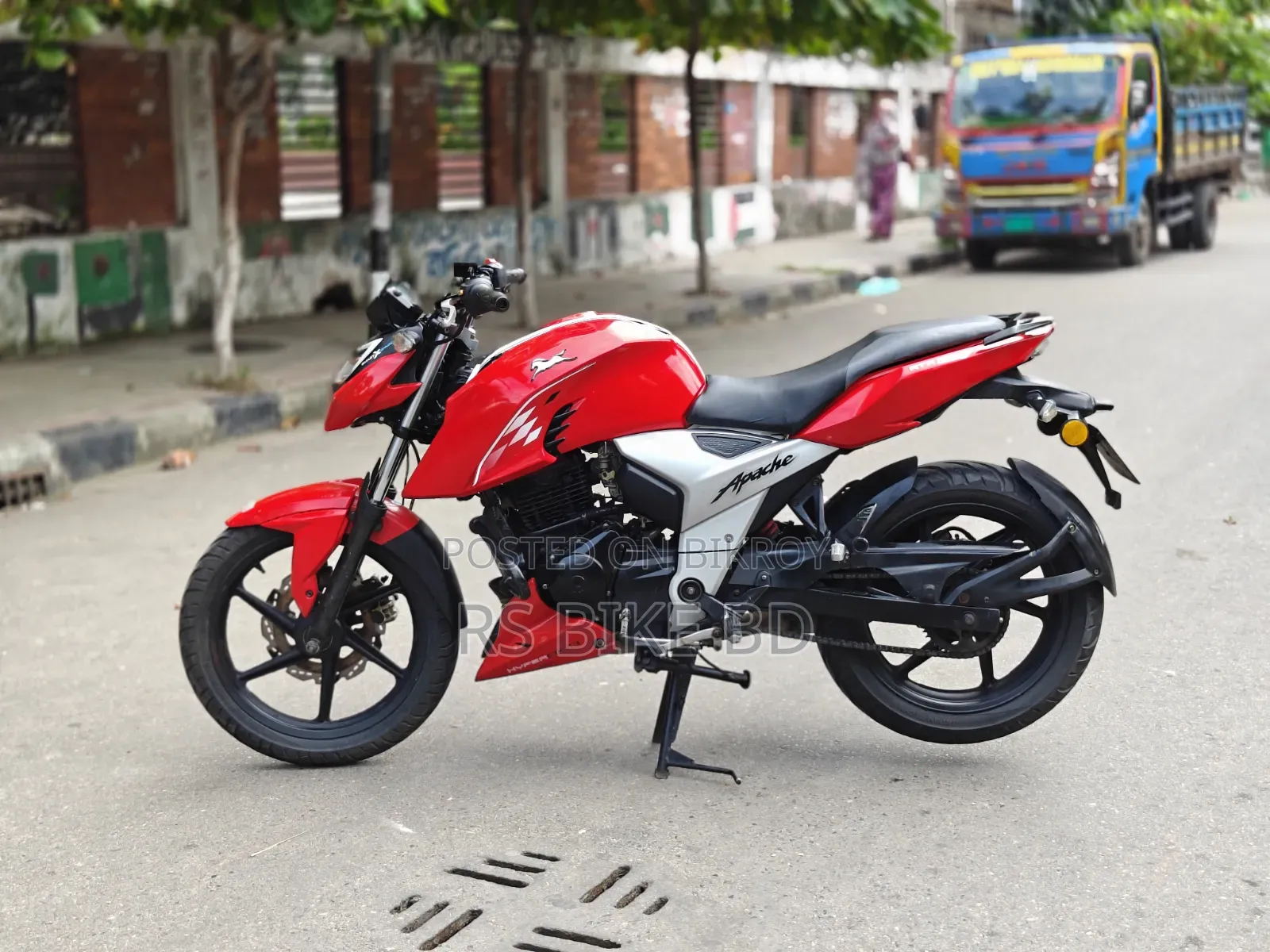 টিভিএস অ্যাপাচে আরটিআর ১৬০ ৪ভি ২০২২ রেড