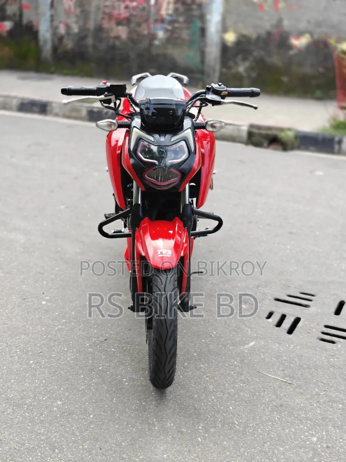 টিভিএস অ্যাপাচে আরটিআর ১৬০ ৪ভি ২০২২ রেড