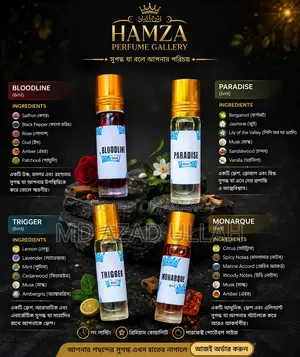 Premium Perfume Oil Combo Set