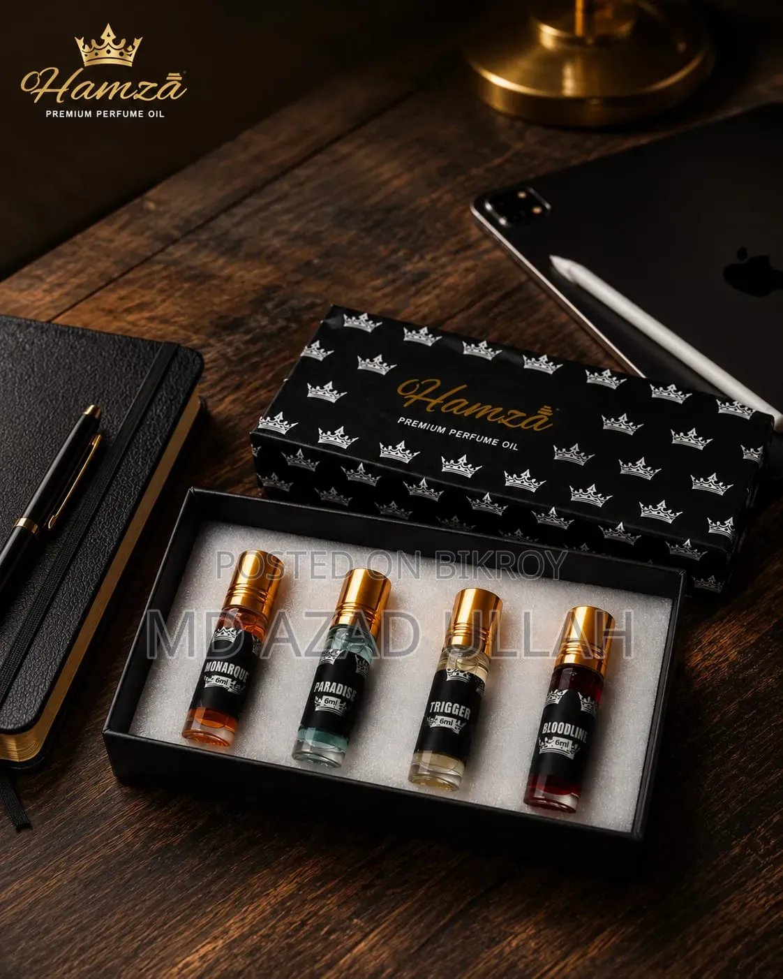 Premium Perfume Oil Combo Set