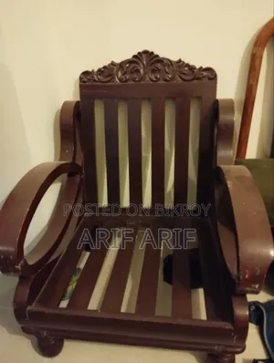 সেগুন কাঠের সোফা সেট ৫ সিট ৩টি টি টেবিল সহ