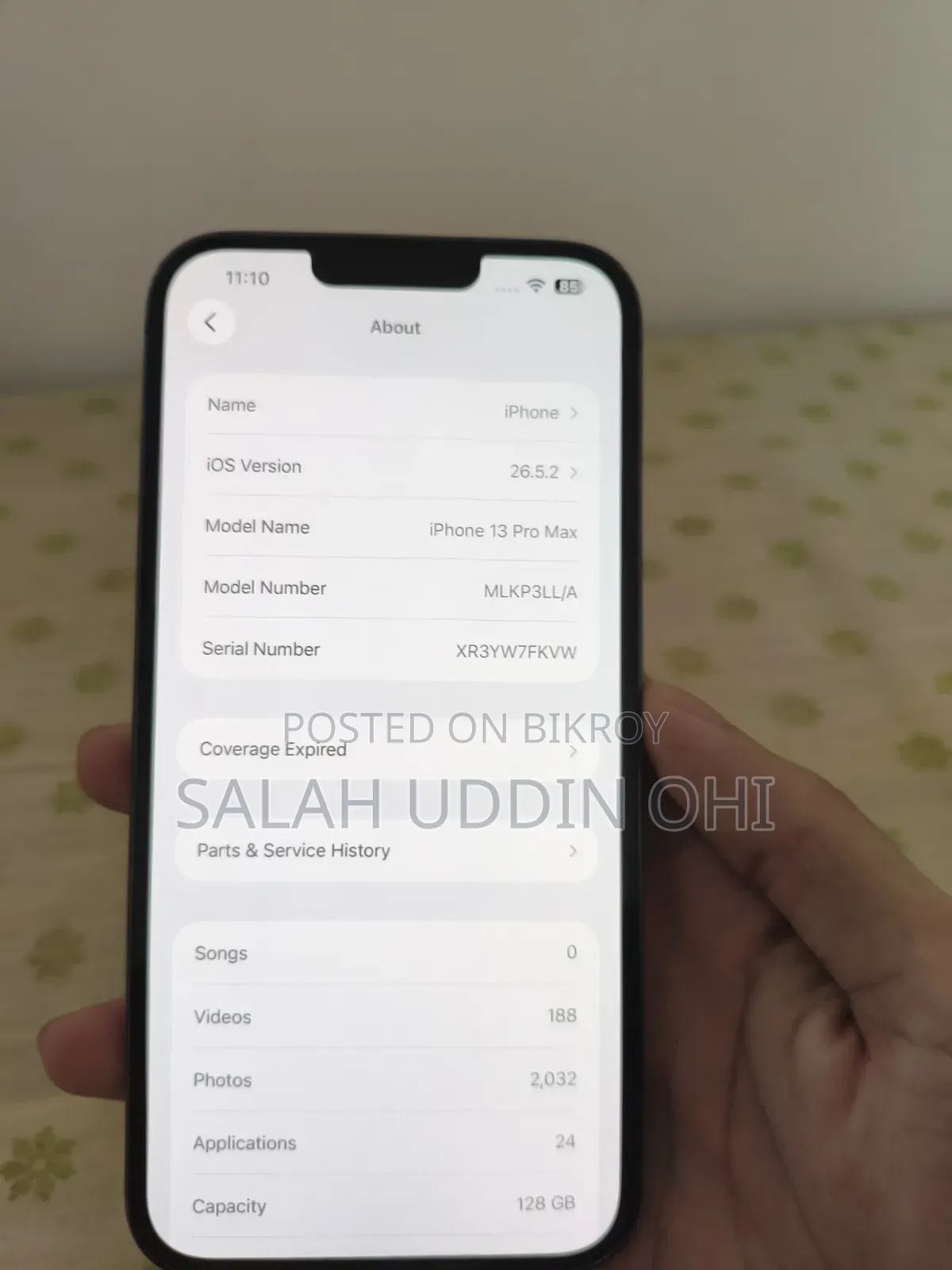 Apple iPhone 13 Pro Max 128 GB Blue