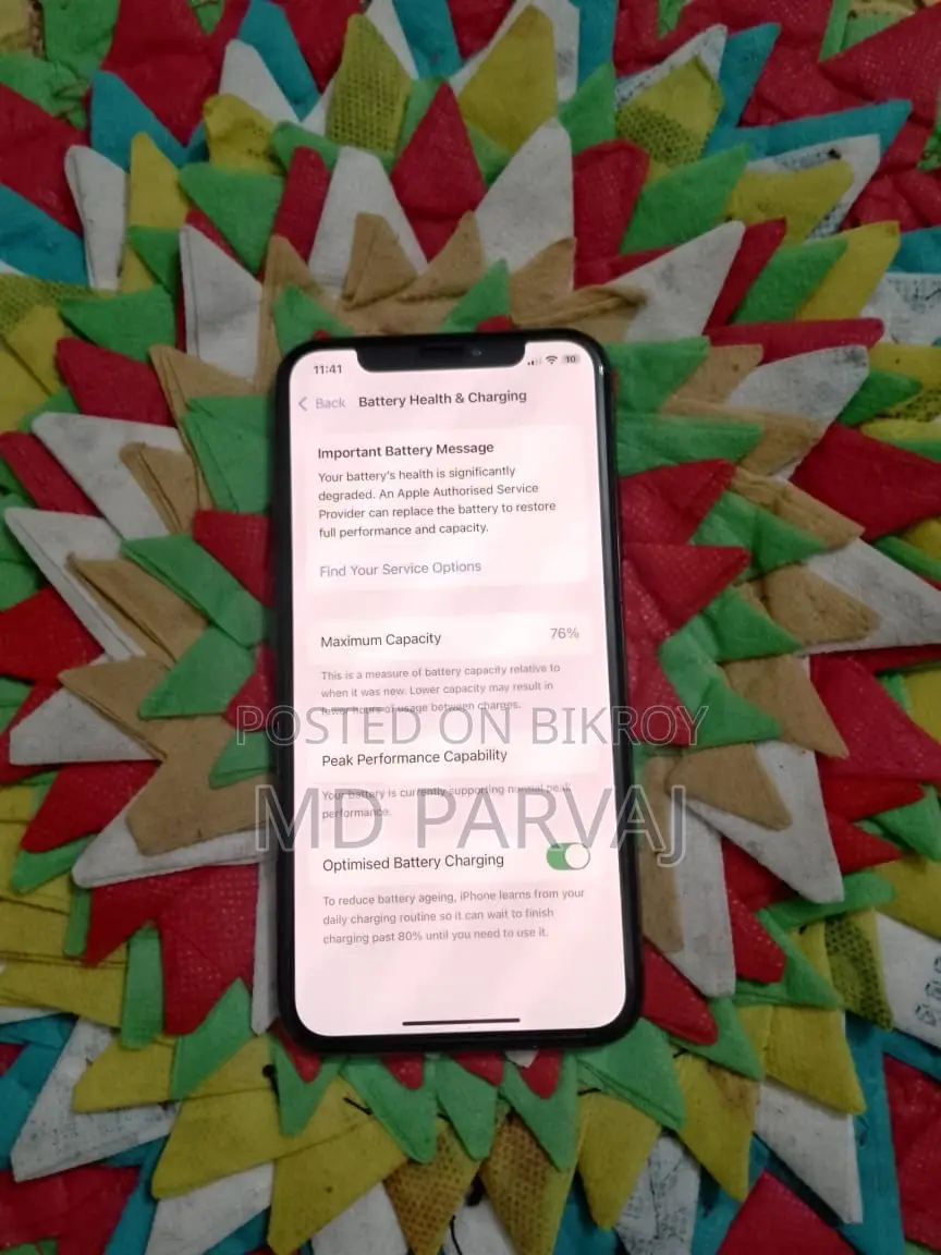অ্যাপল আইফোন এক্সএস ২৫৬ জিবি ব্ল্যাক