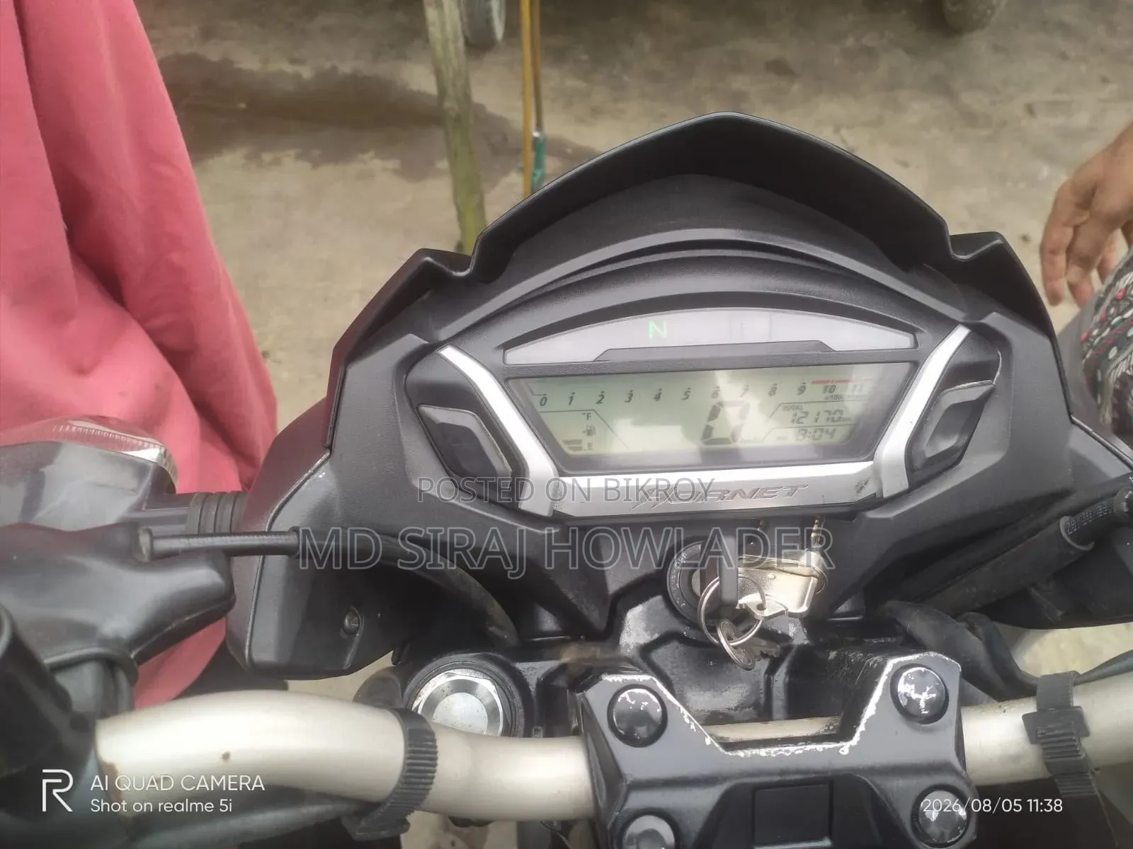 হোন্ডা হর্নেট ২০২১ সবুজ