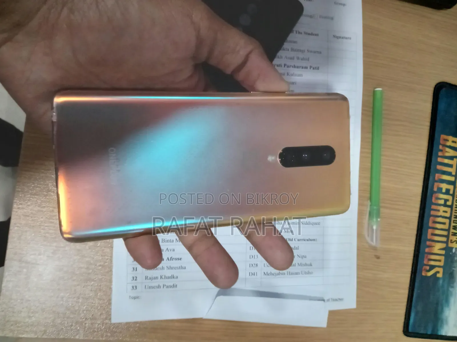ওয়ানপ্লাস ৮ ১২৮ জিবি গোল্ড