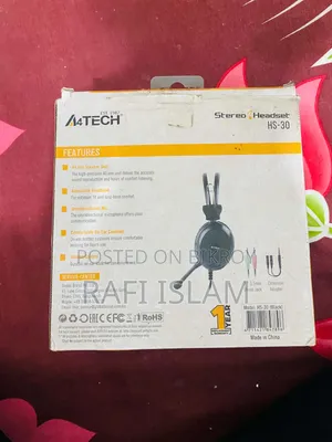 4 Tech Computer Headphone . HS 30