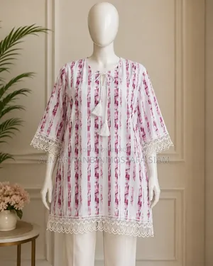 Ladies Kurti/Tops - With Lace Work
