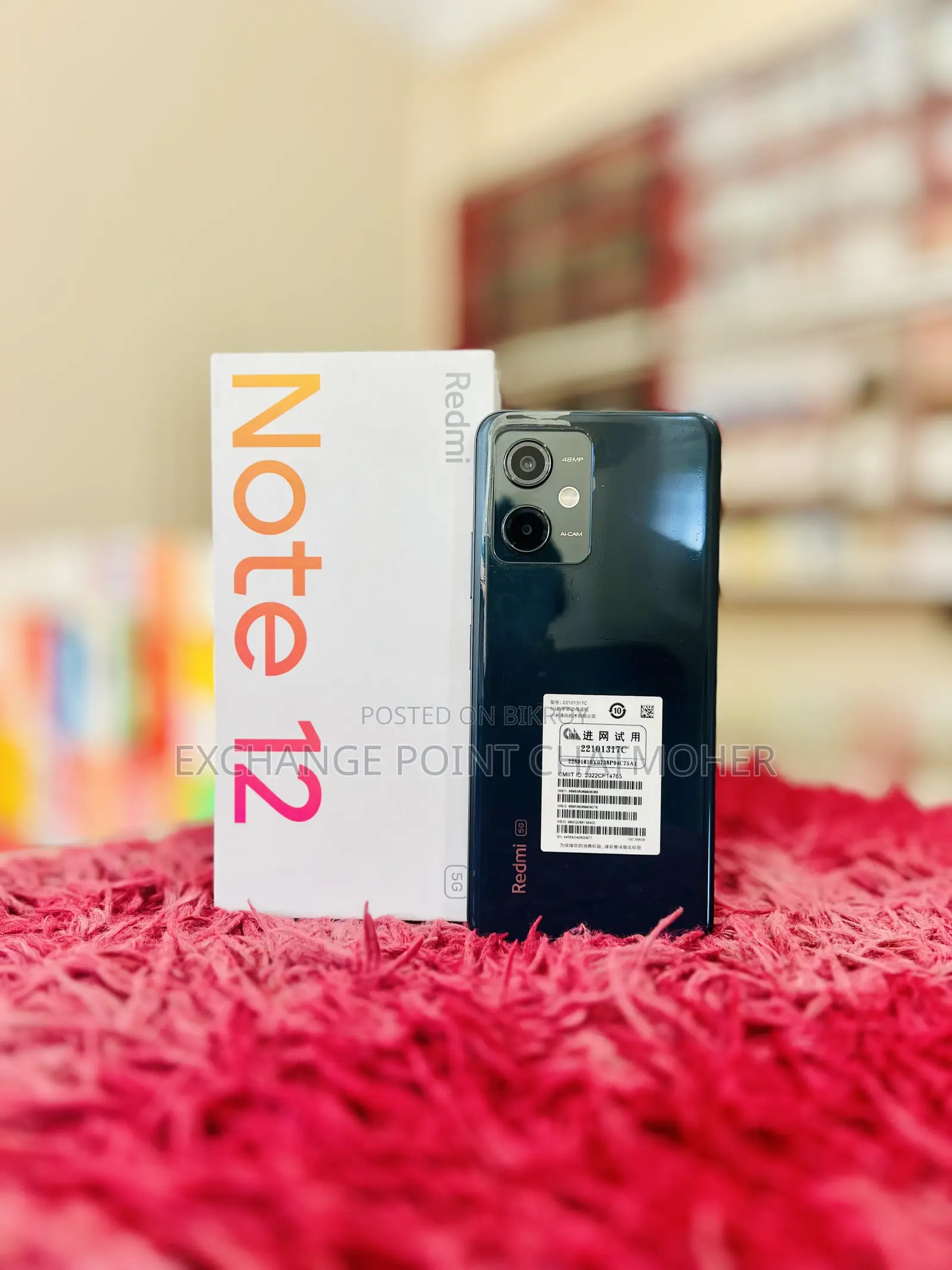 Xiaomi Redmi Note 12 5G 256 GB Black