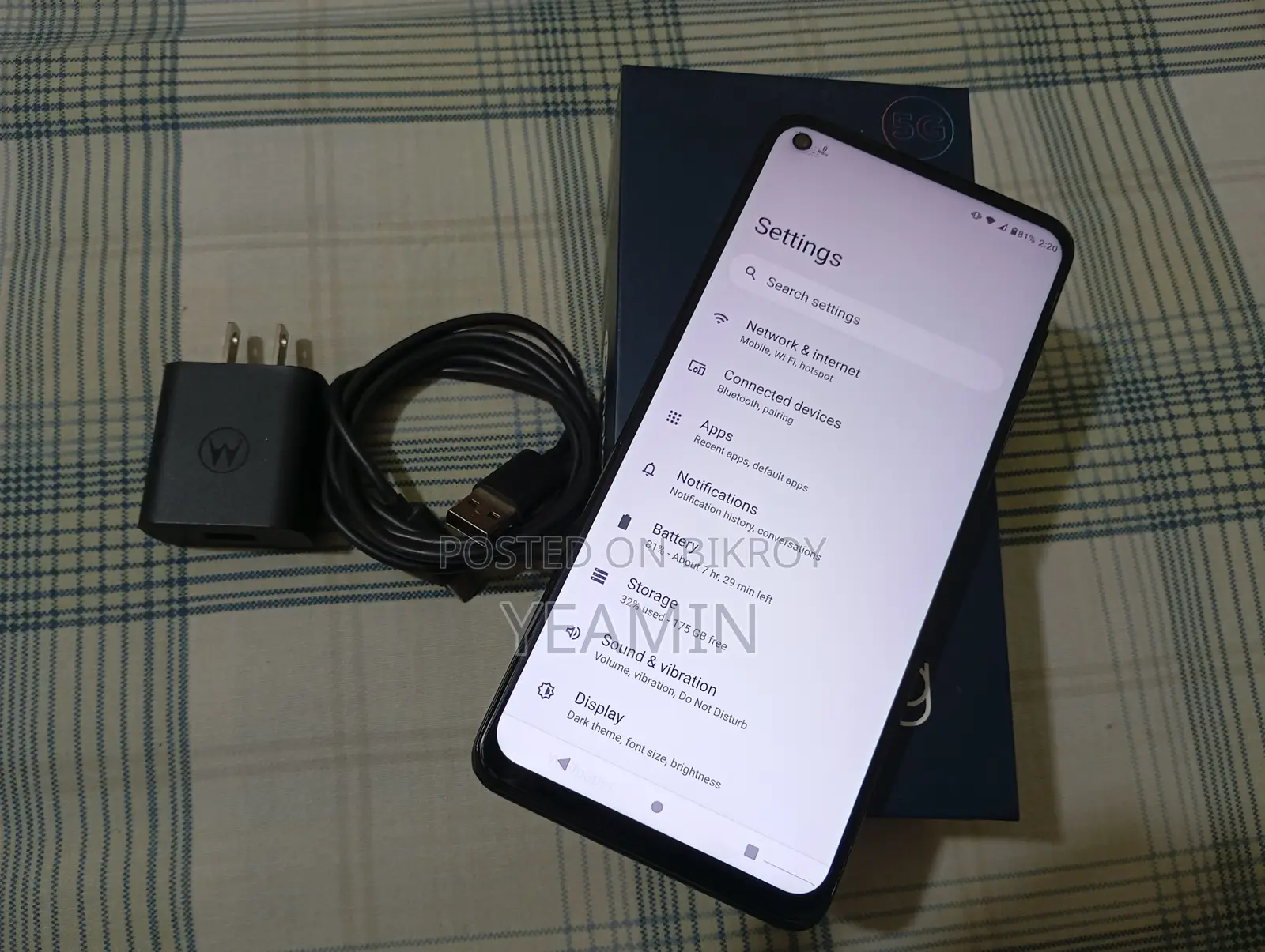 Motorola Moto G Stylus 5G 256 GB