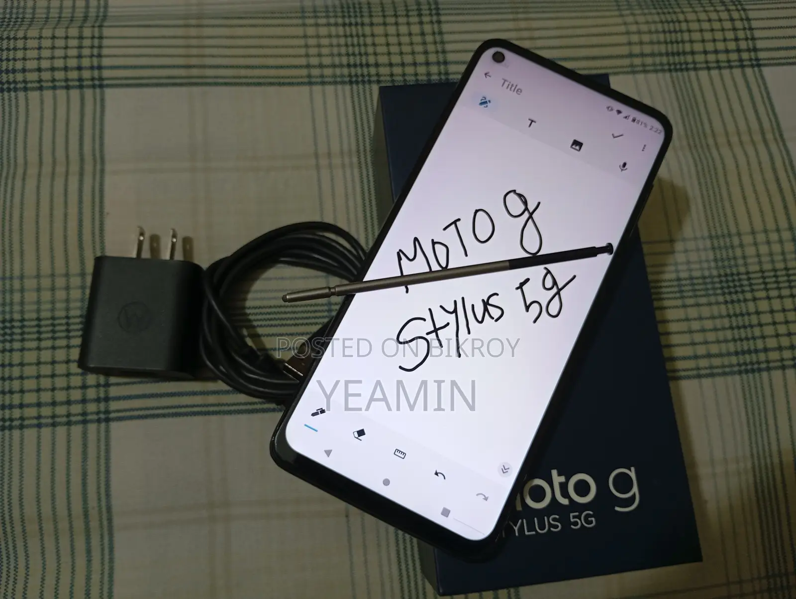 Motorola Moto G Stylus 5G 256 GB