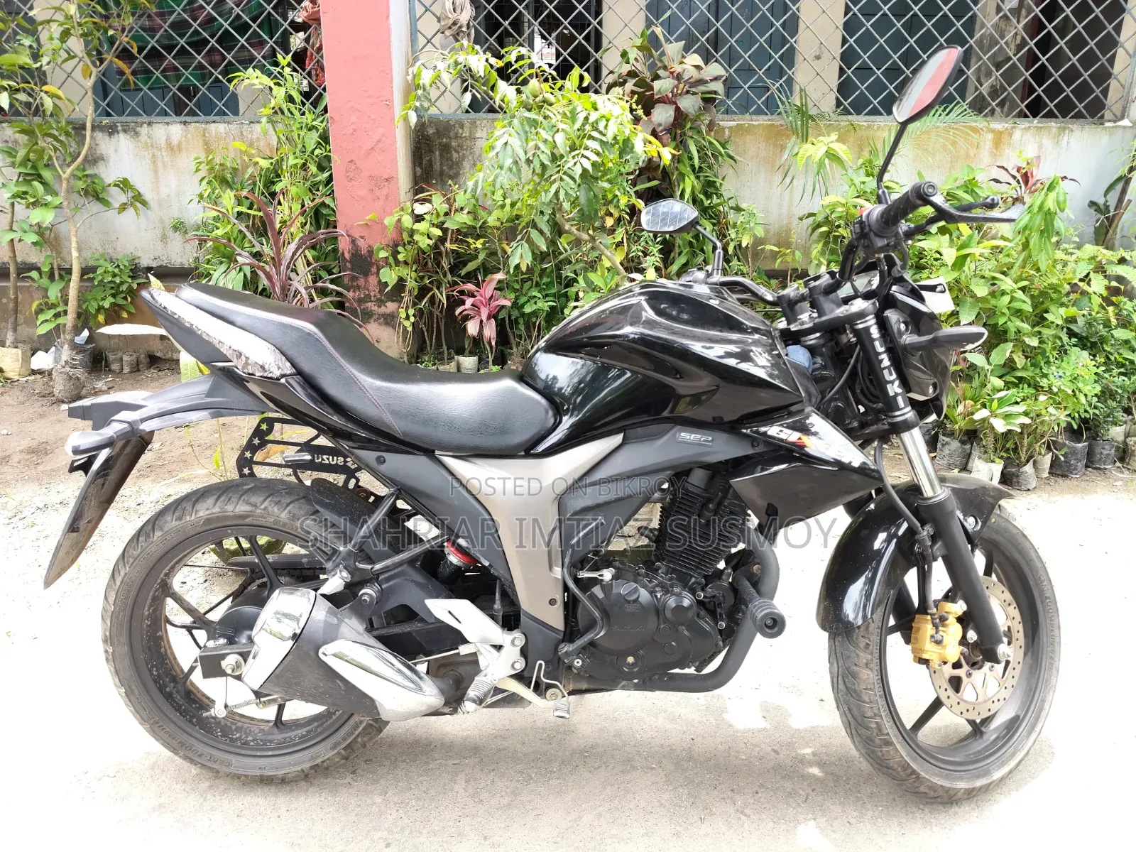 Suzuki Gixxer 2023 Black