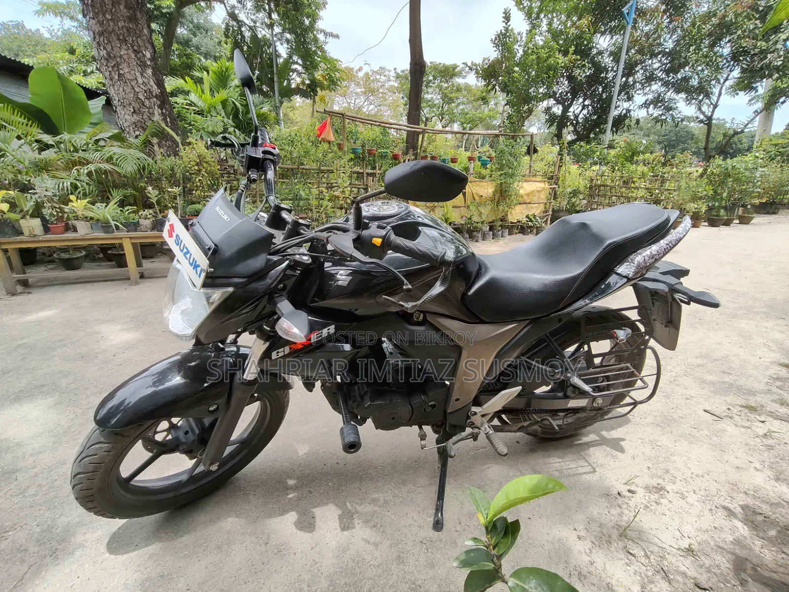 Suzuki Gixxer 2023 Black