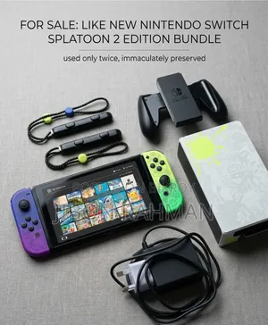 Nintendo Switch OLED (Splatoon Edition) – Like New