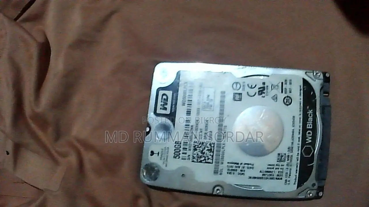 WD Blue 500GB 2.5" SATA HDD – Used, Good Condition