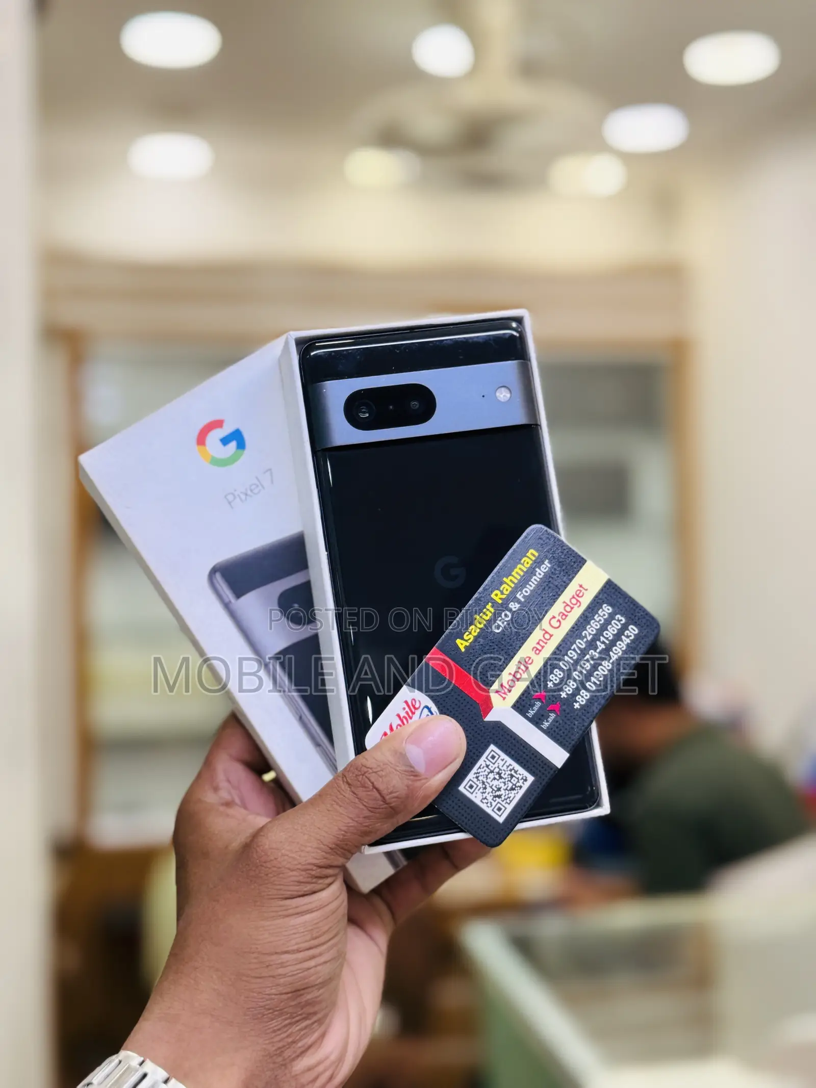 গুগল পিক্সেল ৭ ১২৮ জিবি কালো