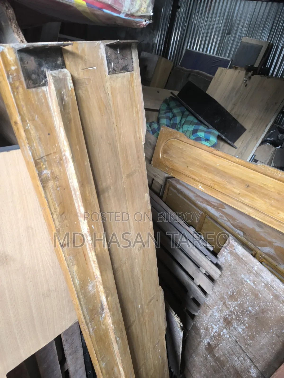 Chittagong Teak Wood Bed 5/7 Feet
