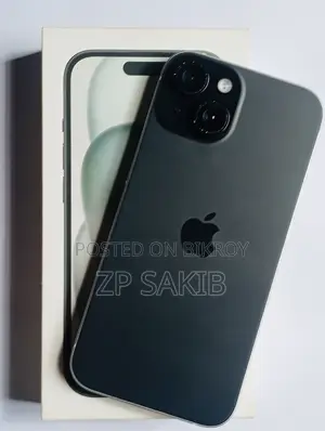 অ্যাপল আইফোন ১৫ ১২৮ জিবি ব্ল্যাক