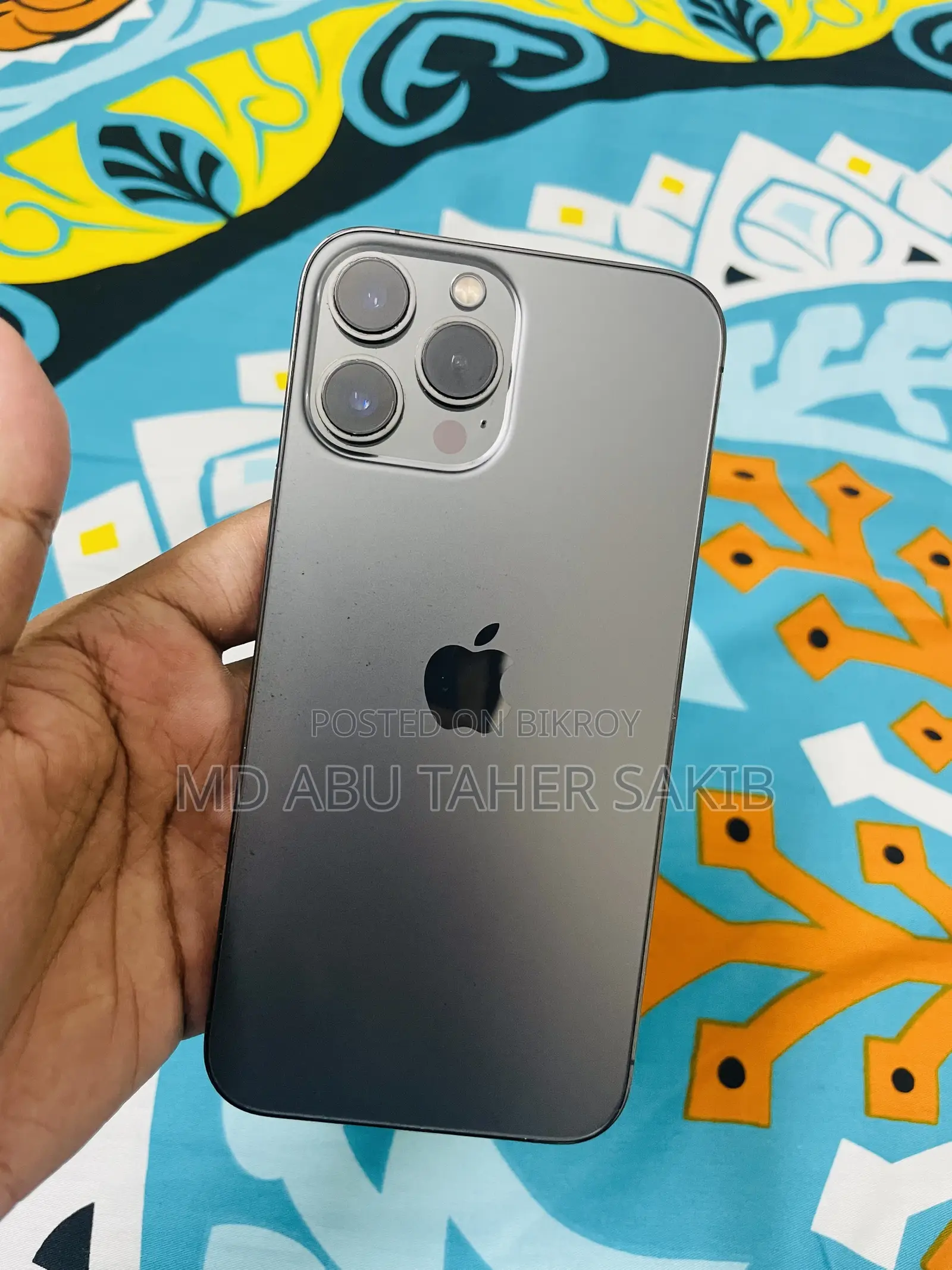 অ্যাপল আইফোন ১৩ প্রো ম্যাক্স ২৫৬ জিবি গ্রাফাইট