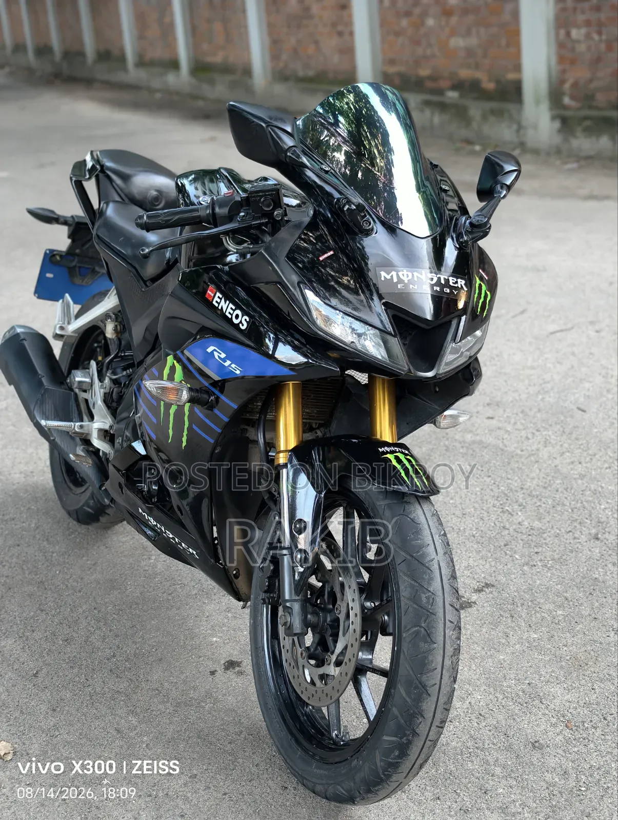 Yamaha R15 V3 2020 Black