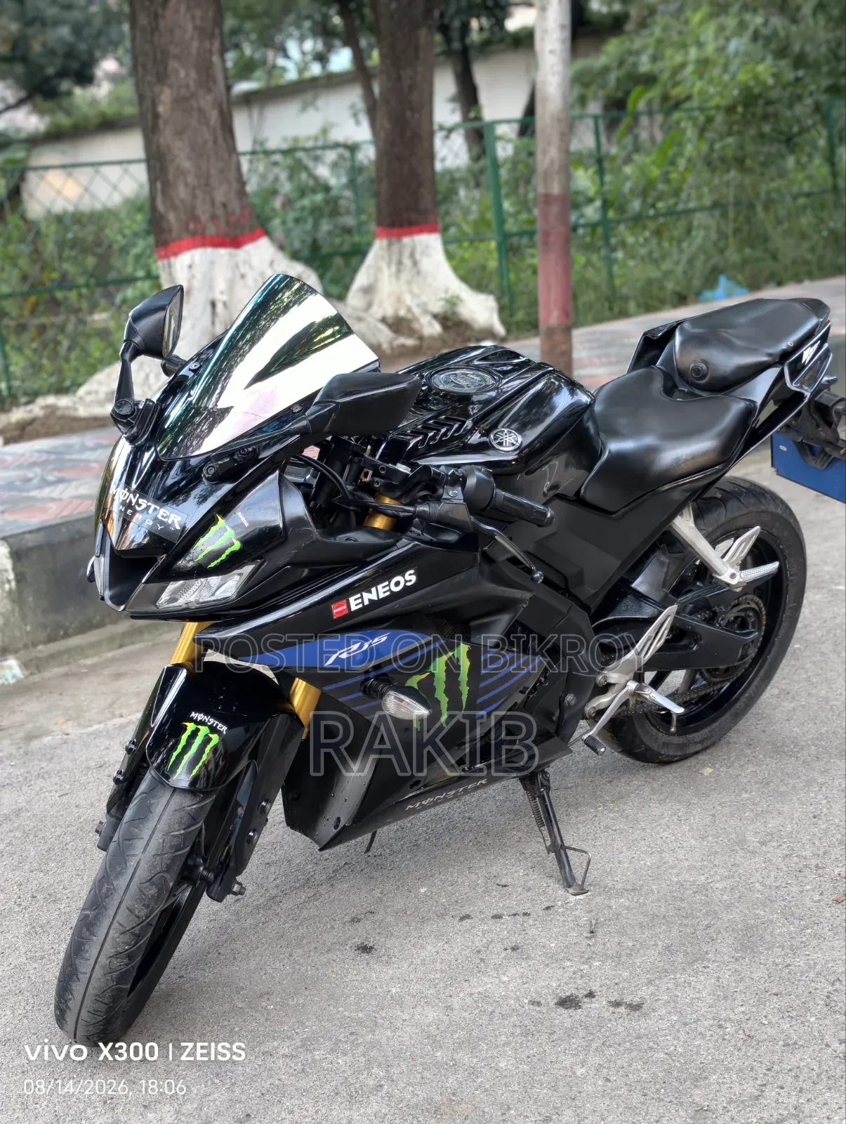 Yamaha R15 V3 2020 Black