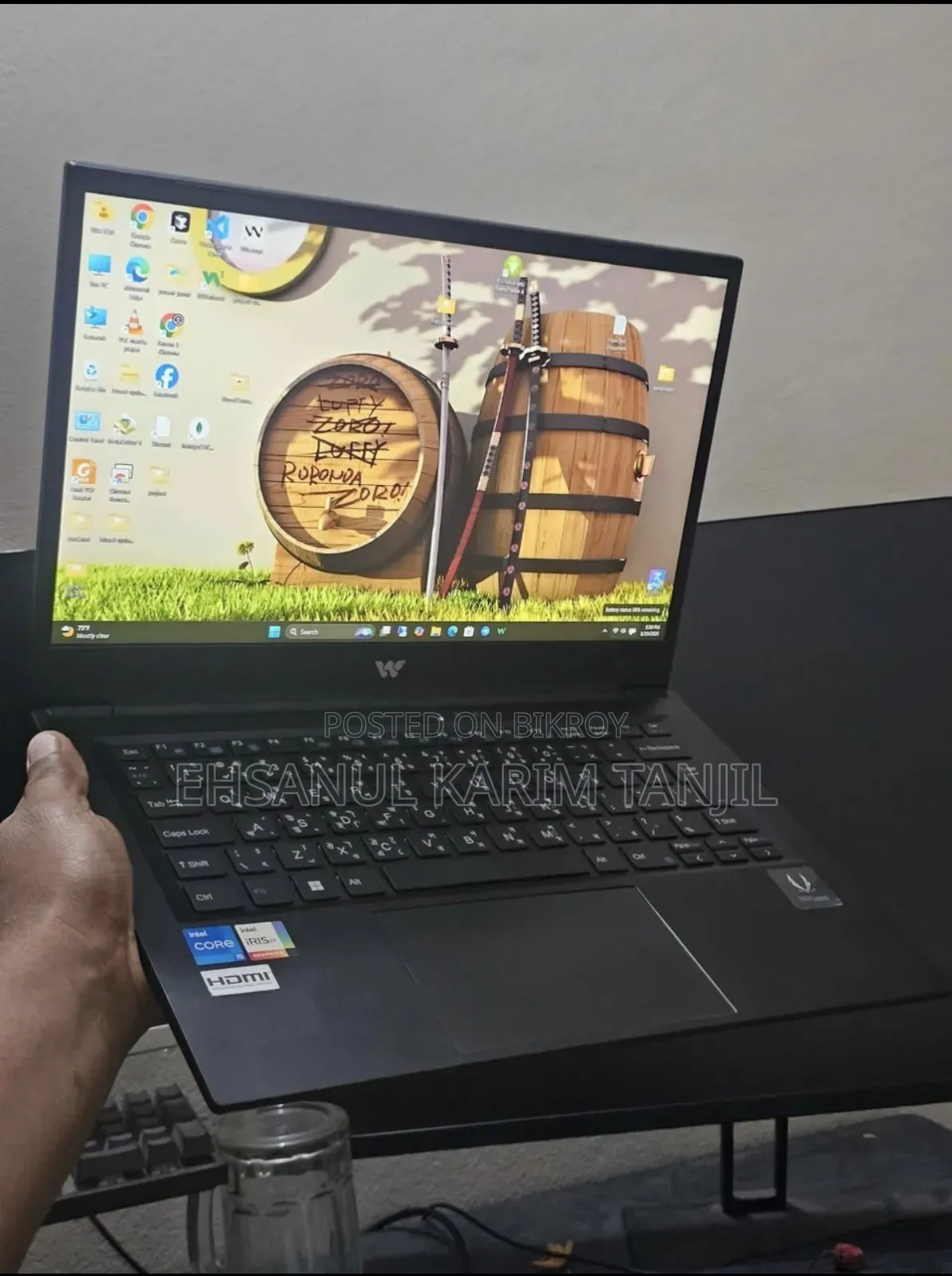 Laptop 8GB Intel Core I5 SSD 512GB