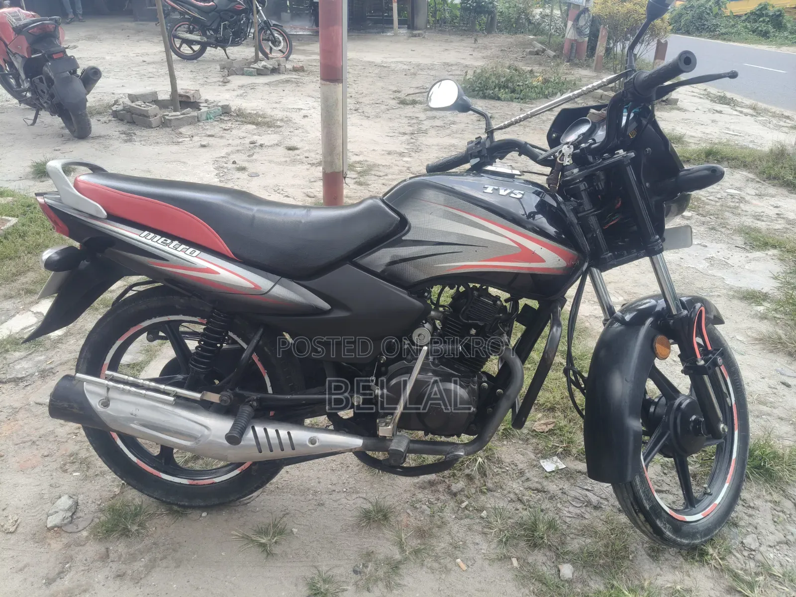 TVS Metro 2022 Black