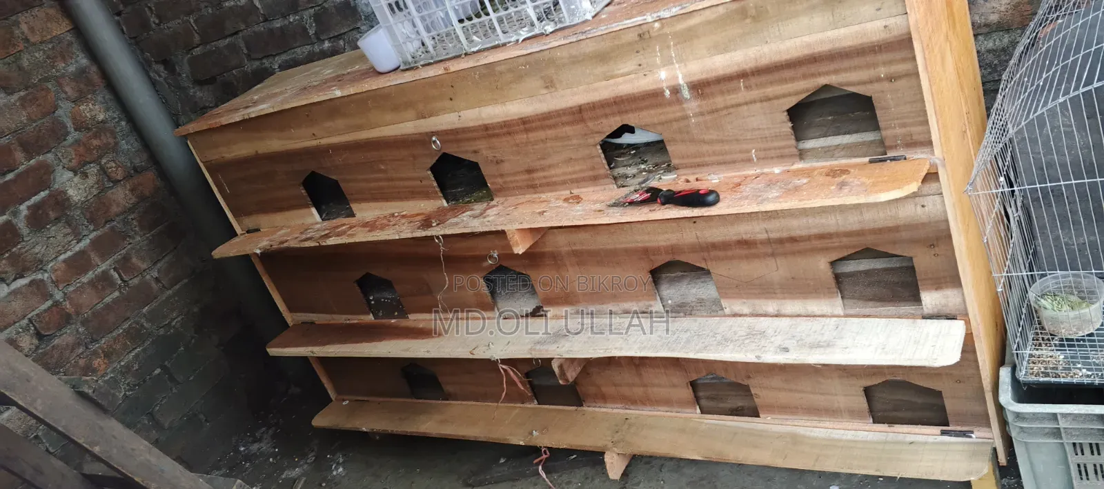 12-Compartment Pigeon Loft