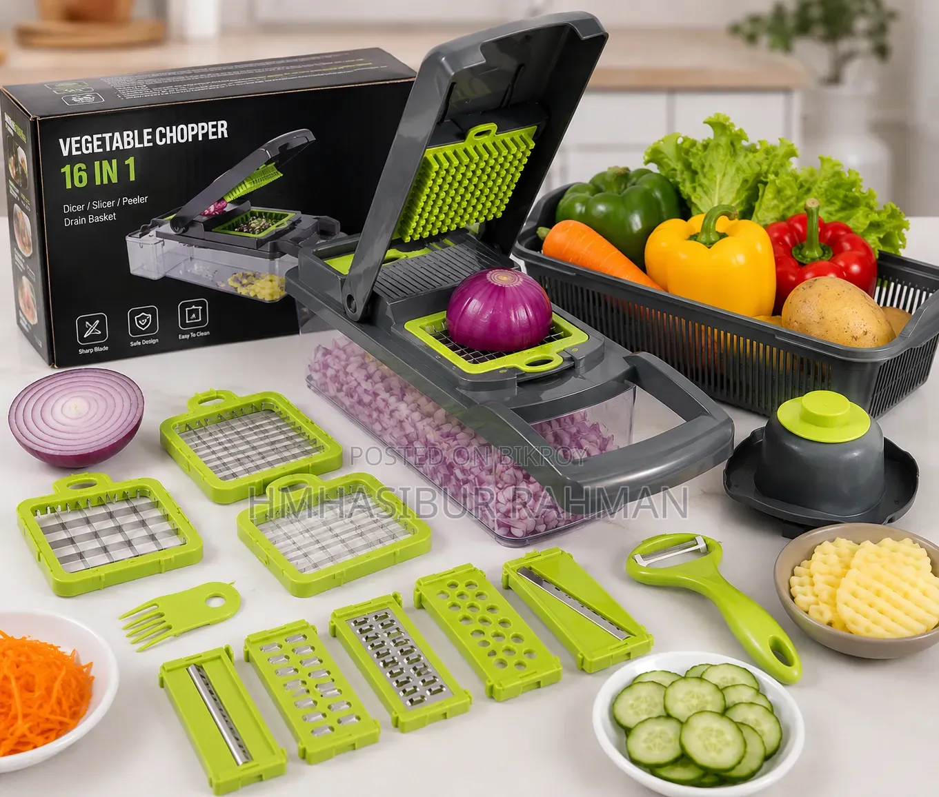 16-in-1 Vegetable Cutter
