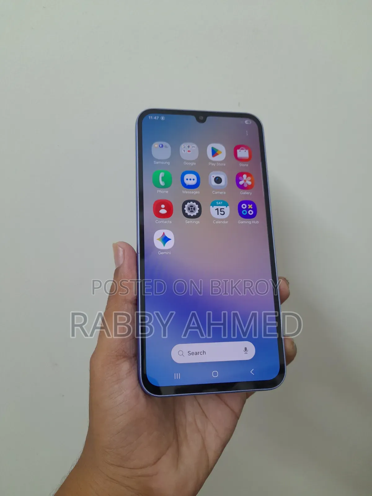 স্যামসাং গ্যালাক্সি এ৩৪ ৫জি ১২৮ জিবি পার্পল