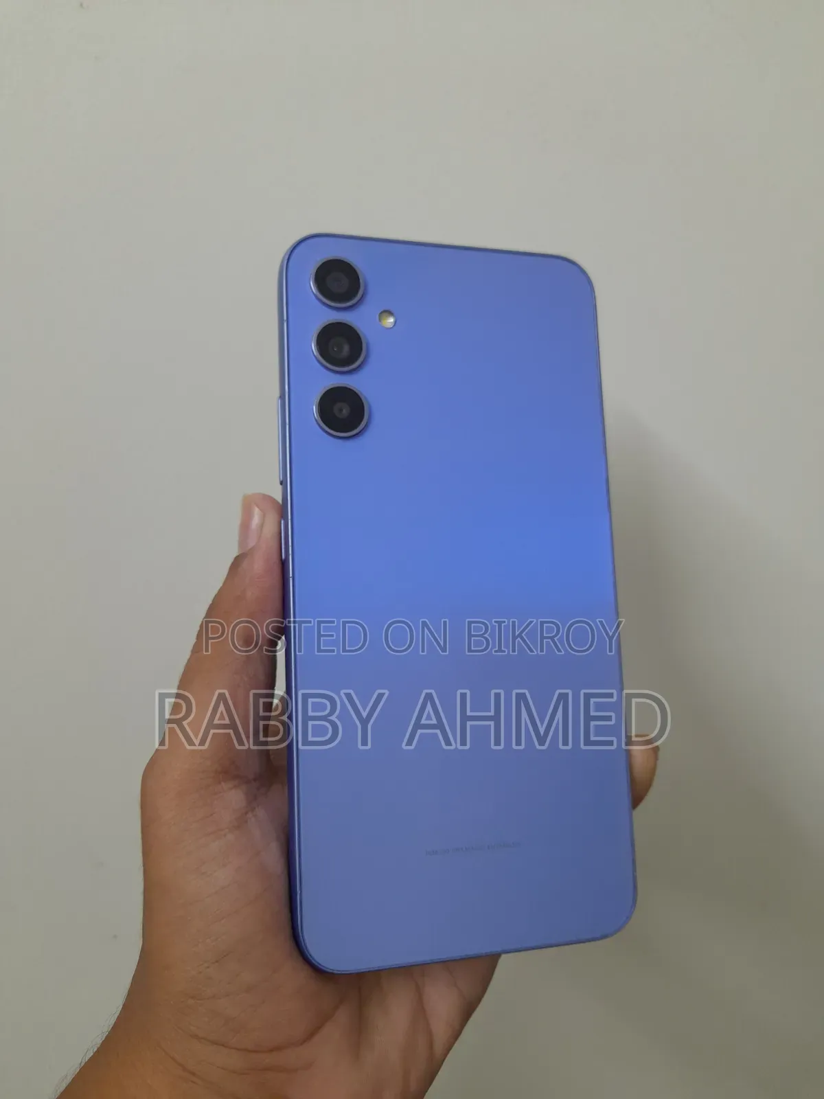 স্যামসাং গ্যালাক্সি এ৩৪ ৫জি ১২৮ জিবি পার্পল