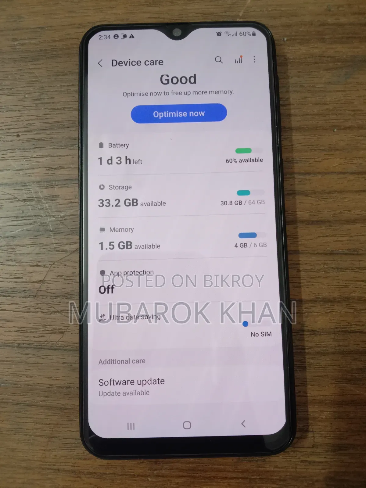 Samsung Galaxy M31 64 GB Blue