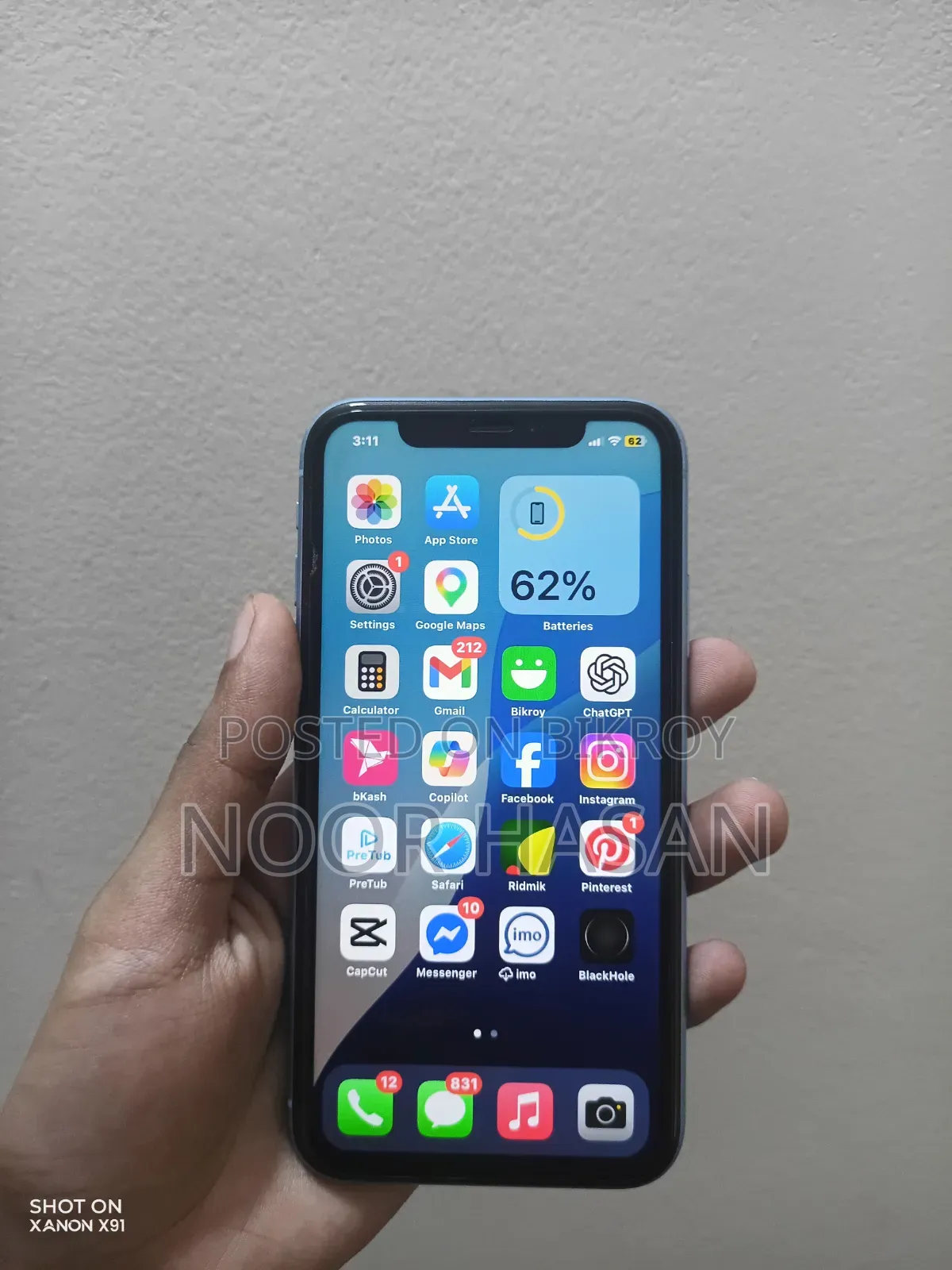 Apple iPhone XR 64 GB Blue