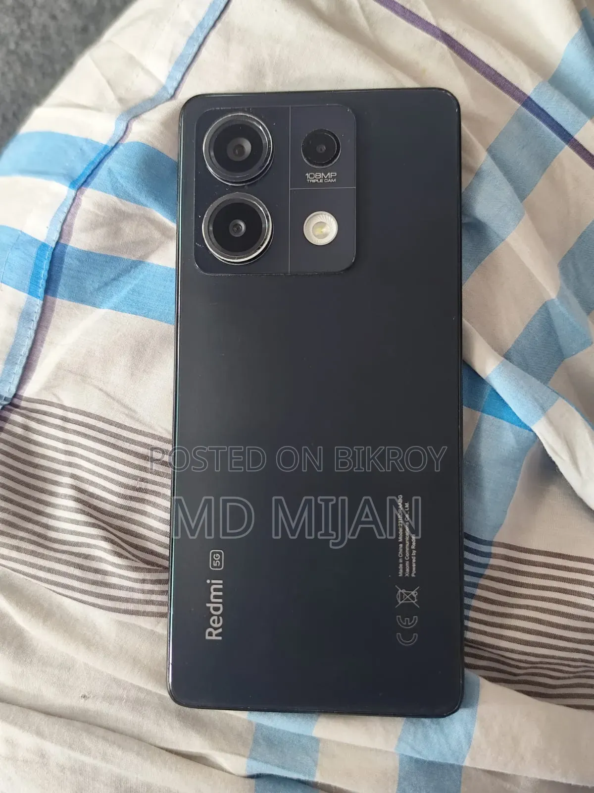 সিমসাং রেডমি নোট ১৩ ২৫৬ জিবি ব্ল্যাক