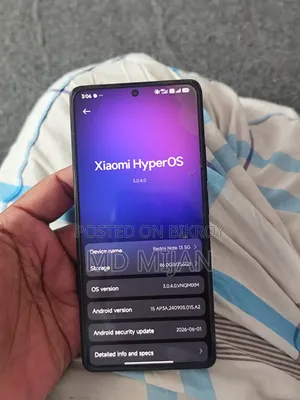 সিমসাং রেডমি নোট ১৩ ২৫৬ জিবি ব্ল্যাক