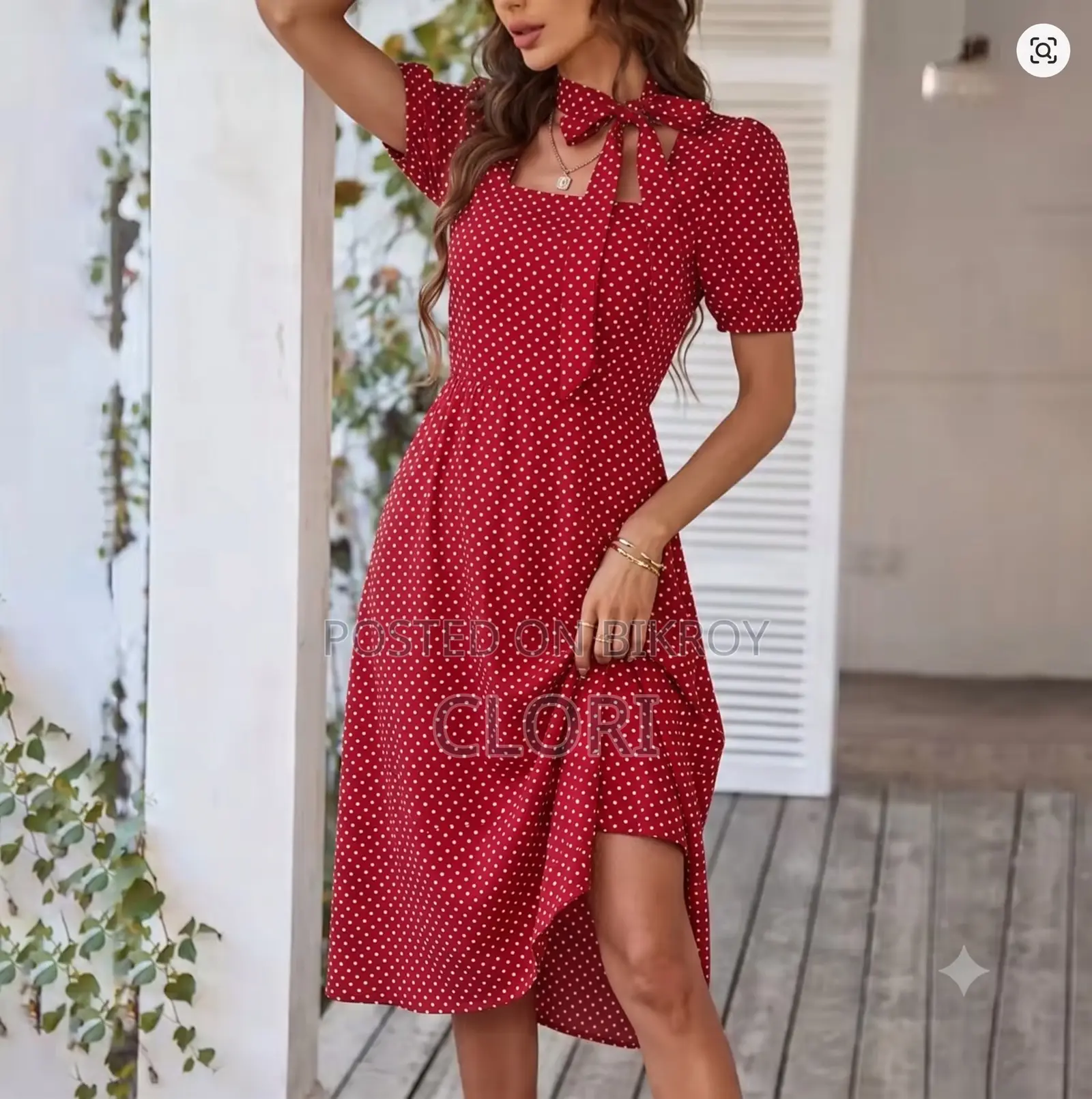 Polka Dotted Dress