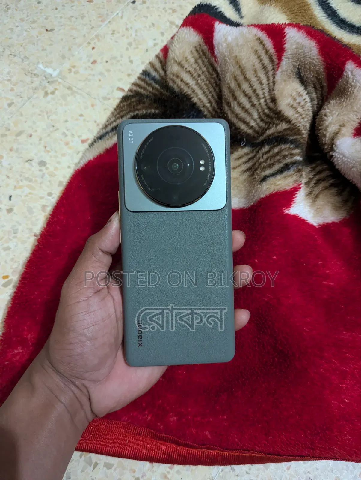 শাওমি ১২এস আল্ট্রা ২৫৬ জিবি গ্রে
