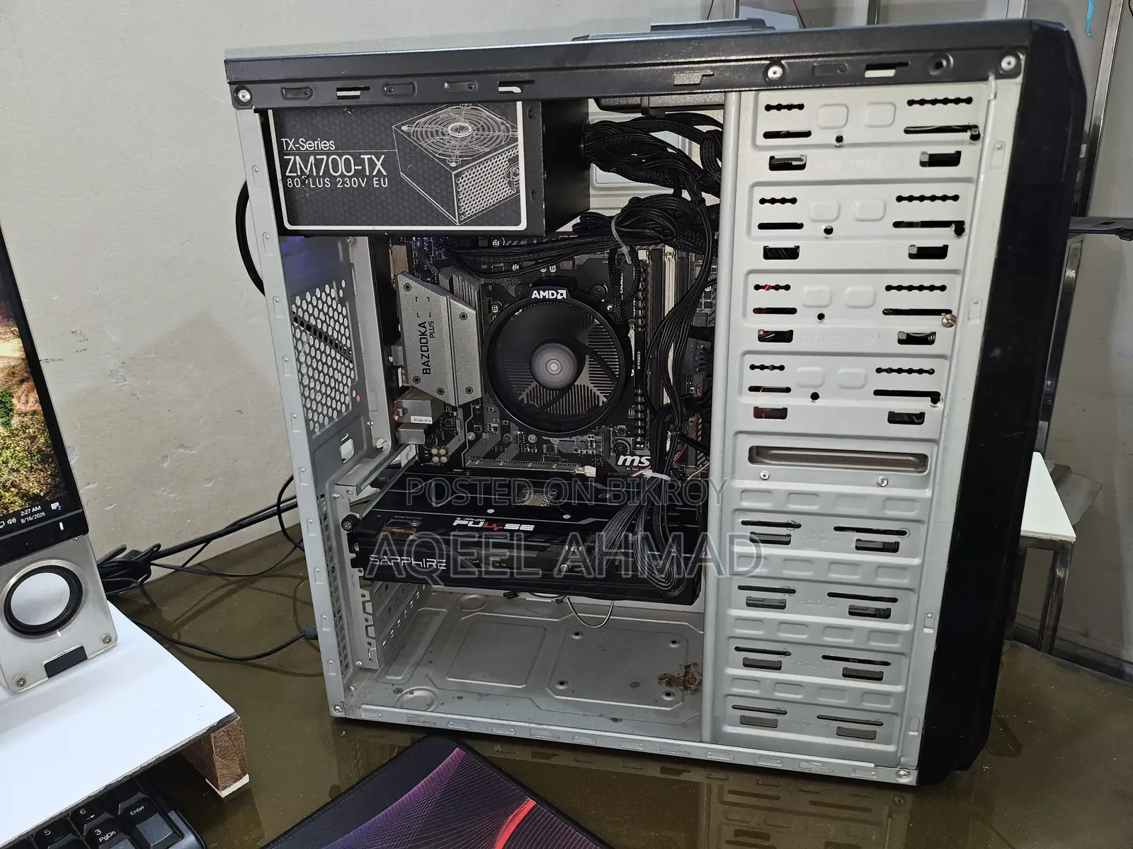 Desktop Computer 8GB AMD Ryzen 5 SSD 128GB