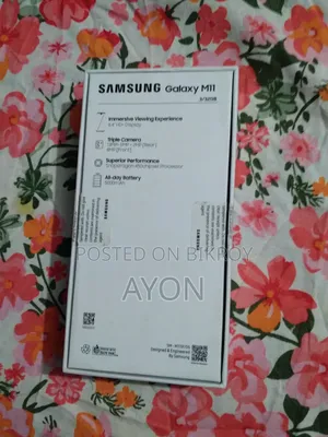 New Samsung Galaxy M11 32 GB Purple