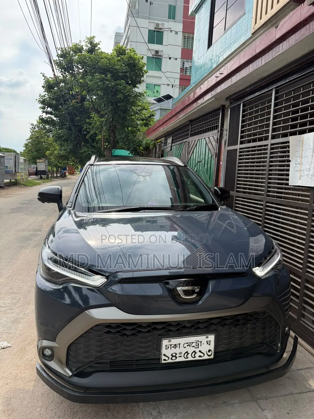 টয়োটা করোল্লা ক্রস ২০২৪ গ্রে