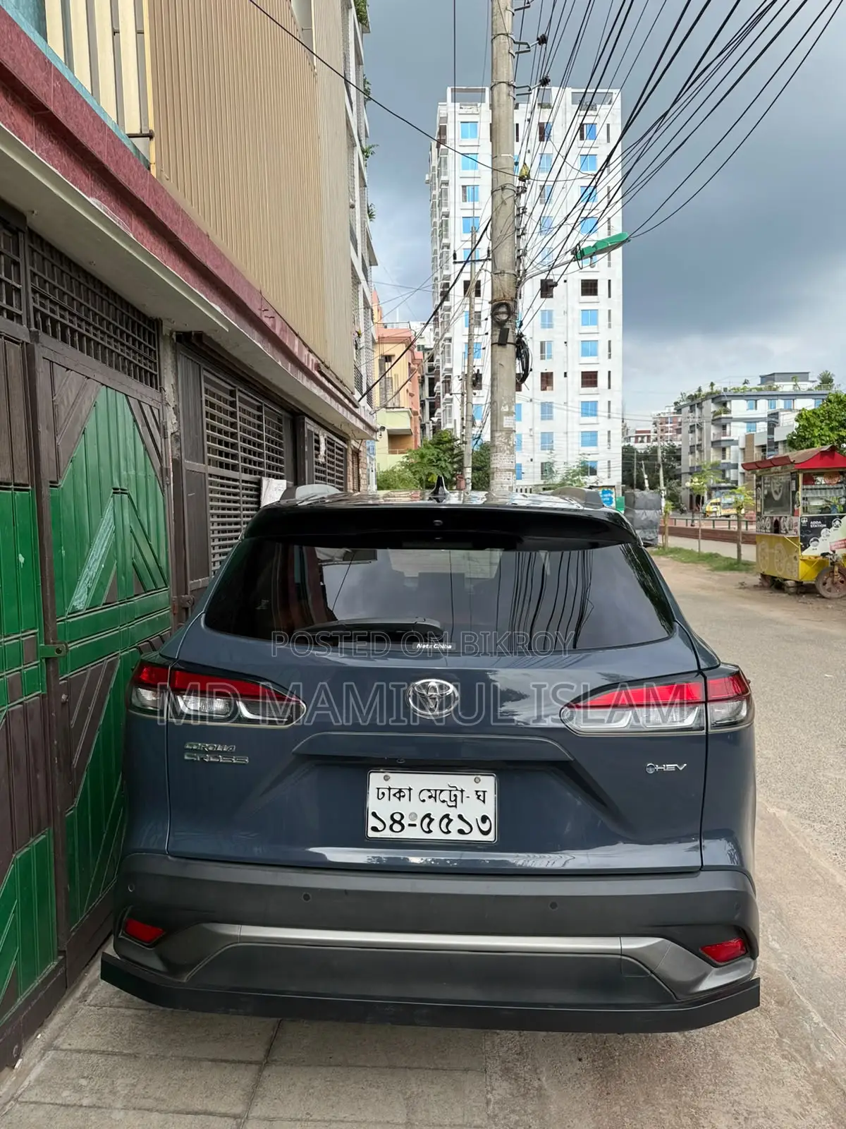 টয়োটা করোল্লা ক্রস ২০২৪ গ্রে