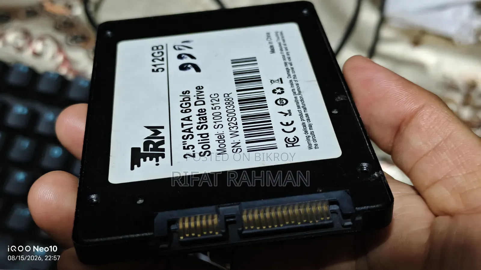TRM S100 Sata SSD