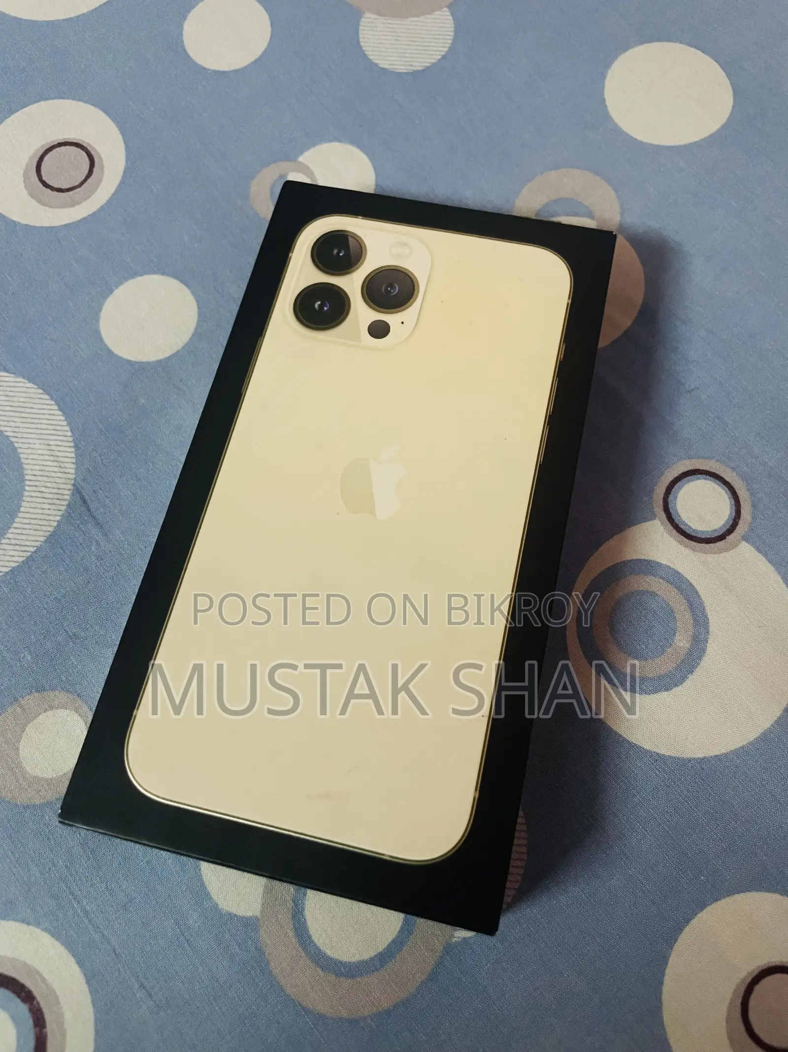 অ্যাপল আইফোন ১৩ প্রো ম্যাক্স ১২৮ জিবি গোল্ড