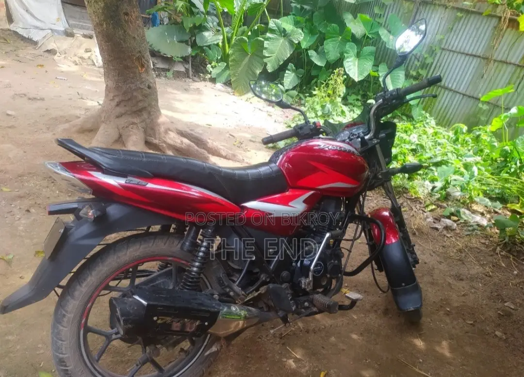 বাজাজ ডিসকভার ১২৫ ২০২১ লাল